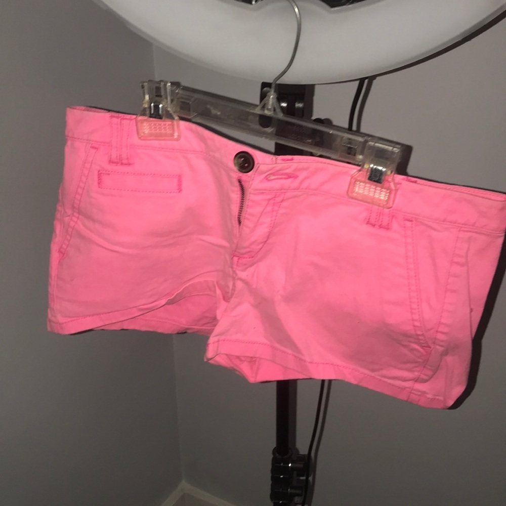 Express Neon Pink Shorts
